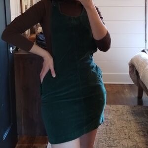 Asos Corduroy Overall Dress